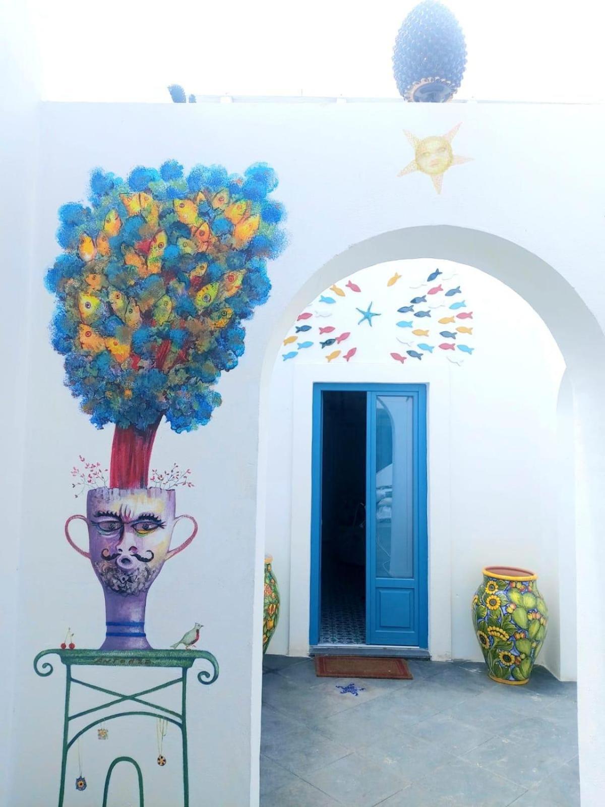 Art B&B Panarea Bagian luar foto